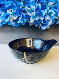 Kintsugi Dish, Kintsugi Bowl, Home Gifts, Gifts for Her, Home Decor, Anniversary Gift, Wedding Gifts, Kintsugi Repaired Black Stoneware Bowl
