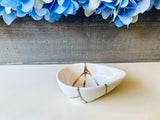 Kintsugi Gifts, Home Gifts, Fall Gifts, Gifts for Her, Home Decor, Anniversary Gifts, Wedding Gifts, Kintsugi Repaired Small Teardrop Bowl