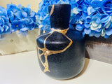 Kintsugi Black Stoneware Jar