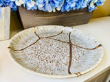 Kintsugi Bowl, Home Decor, Personalized Gifts, Gifts for Her, Wedding Gifts, Anniversary Gifts, Kintsugi Repaired Grey Patterned Bowl