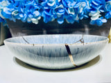 Kintsugi Bowl Glacial Grey Halo Pasta Bowl