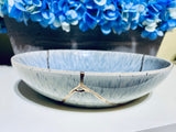 Kintsugi Bowl Glacial Grey Halo Pasta Bowl