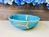 Kintsugi Bowls, Turkish Blue Bowl, Fine Art Ceramics, Minimalist Gifts, Room Decor, Personalized Gifts, Kintsugi Turkish Blue Bowl