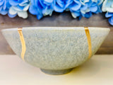 Kintsugi Bowl Glacial Grey Halo Pasta Bowl