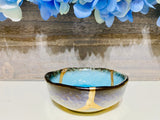 Kintsugi Repaired Sky Blue Sauce Dish