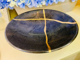Kintsugi Bowls, Black Wave Bowl, Kintsugi Pottery, Minimalist Gifts, Home Decor, Personalized Gifts, Wedding Gifts, Kintsugi Black Wave Bowl