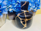 Kintsugi Black Stoneware Jar