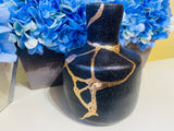 Kintsugi Black Stoneware Jar