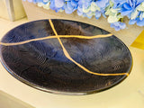 Kintsugi Bowls, Black Wave Bowl, Kintsugi Pottery, Minimalist Gifts, Home Decor, Personalized Gifts, Wedding Gifts, Kintsugi Black Wave Bowl