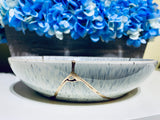 Kintsugi Bowl Glacial Grey Halo Pasta Bowl