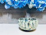 Kintsugi Dish, Home Decor, Gifts for Her, Gifts for Him, Personalized Gifts, Minimalist Style, Kintsugi Repaired Green Blossom Teacup