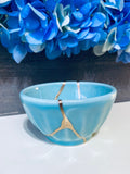 Kintsugi Dish, Home Decor, Gifts for Her, Gifts for Him, Personalized Gifts, Minimalist Style, Kintsugi Repaired Mint Mini Bowl